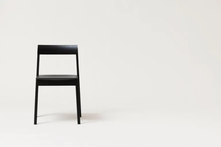 Form & Refine Blueprint chair, black stained oak