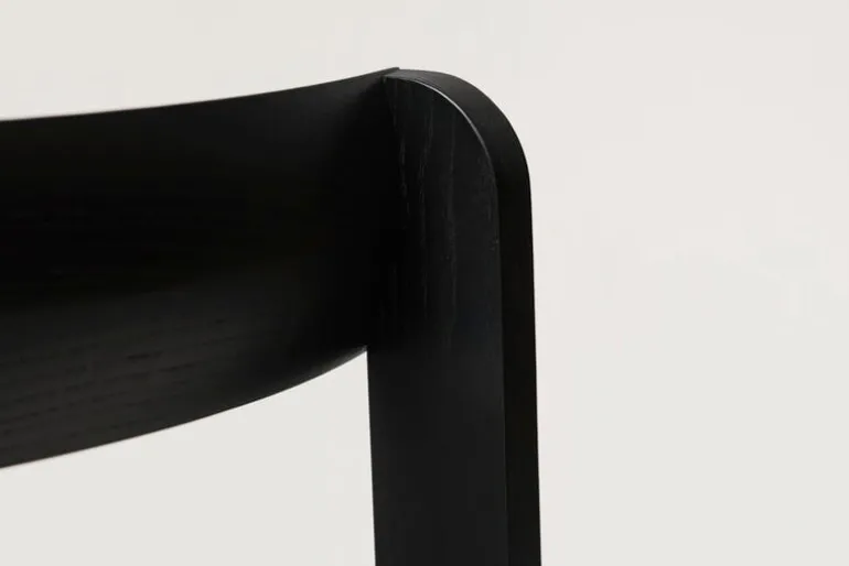 Form & Refine Blueprint chair, black stained oak