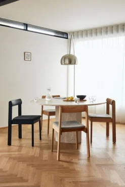 Form & Refine Blueprint chair, black stained oak - Hallingdal 65 0376