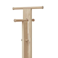 Form & Refine Foyer coat stand, white oiled oak
