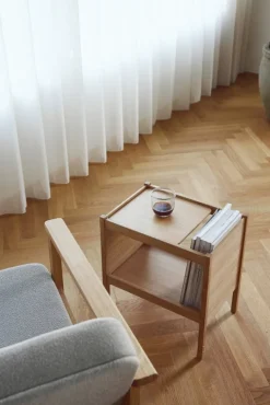 Form & Refine Journal side table, oiled oak