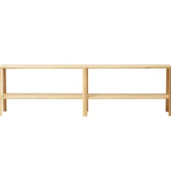 Form & Refine Leaf shelf 2x2, white oiled oak