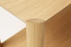 Form & Refine Leaf shelf 2x2, white oiled oak