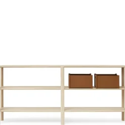 Form & Refine Leaf shelf 2x3, white oiled oak