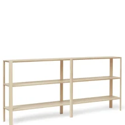 Form & Refine Leaf shelf 2x3, white oiled oak