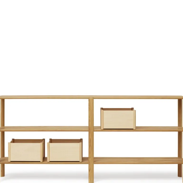 Form & Refine Leaf shelf 2x3, oak