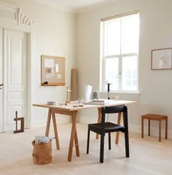 Form & Refine Lightweight stool, oiled oak