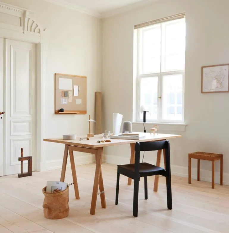 Form & Refine Lightweight stool, oiled oak