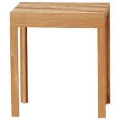 Form & Refine Lightweight stool, oiled oak
