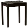 Form & Refine Lightweight stool, black stained oak