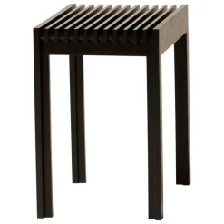 Form & Refine Lightweight stool, black stained oak