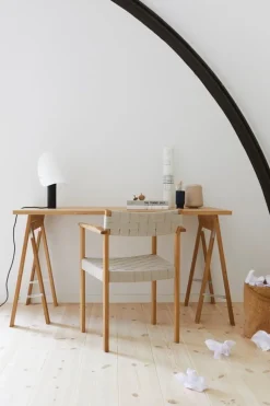 Form & Refine Linear table top, 125 x 68 cm, white oiled oak