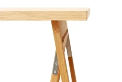 Form & Refine Linear table top, 125 x 68 cm, white oiled oak