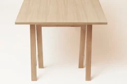 Form & Refine Linear table top, 125 x 68 cm, white oiled oak