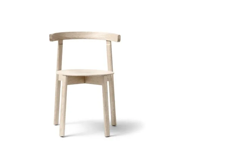 Form & Refine Lunar chair, white oiled oak