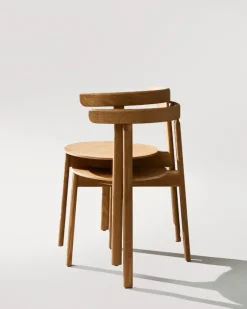 Form & Refine Lunar chair, oiled oak