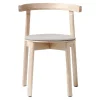 Form & Refine Lunar chair, white oiled oak - Hallingdal 0227