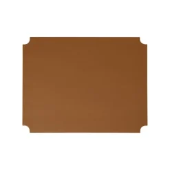 Form & Refine Pillar storage box lid, medium, clay brown