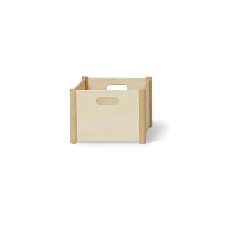 Form & Refine Pillar storage box, medium, beech