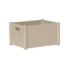 Form & Refine Pillar storage box, medium, warm grey