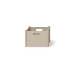 Form & Refine Pillar storage box, medium, warm grey