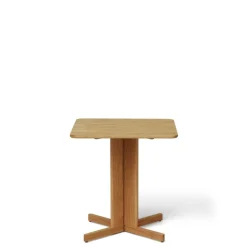 Form & Refine Quatrefoil table, 68 x 68 cm, oak