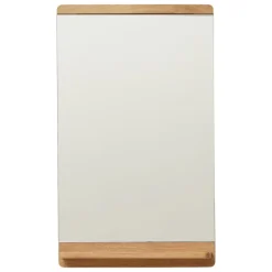 Form & Refine Rim wall mirror, oak