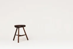 Form & Refine Shoemaker Chair No. 49 stool, smoked oak