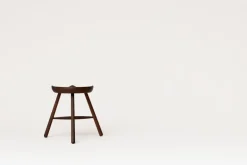 Form & Refine Shoemaker Chair No. 49 stool, smoked oak
