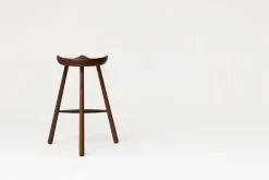 Form & Refine Shoemaker Chair No. 68 bar stool, smoked oak