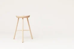 Form & Refine Shoemaker Chair No. 68 bar stool, beech