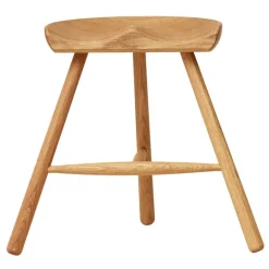 Form & Refine Shoemaker Chair No. 49 stool, oak