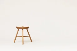 Form & Refine Shoemaker Chair No. 49 stool, oak