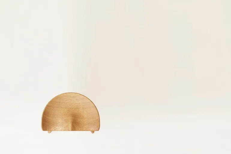 Form & Refine Shoemaker Chair No. 49 stool, oak