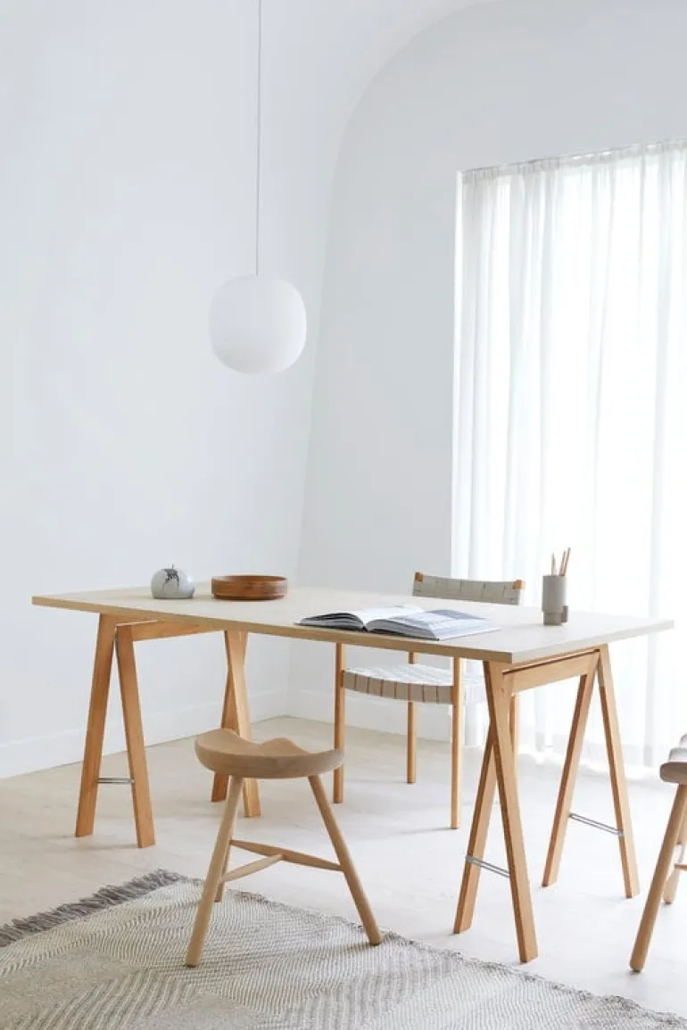 Form & Refine Shoemaker Chair No. 49 stool, oak