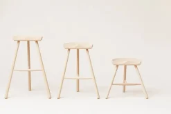 Form & Refine Shoemaker Chair No. 49 stool, beech