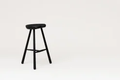 Form & Refine Shoemaker Chair No. 68 bar stool, black beech