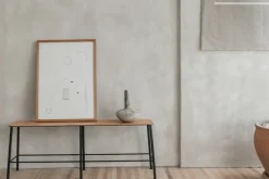 Frama Adam bench 120 cm, oak - matt black