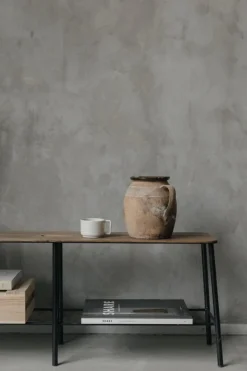 Frama Adam bench 120 cm, oak - matt black