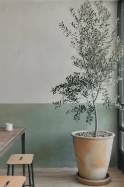 Frama Adam stool, 65 cm, natural leather - matt black