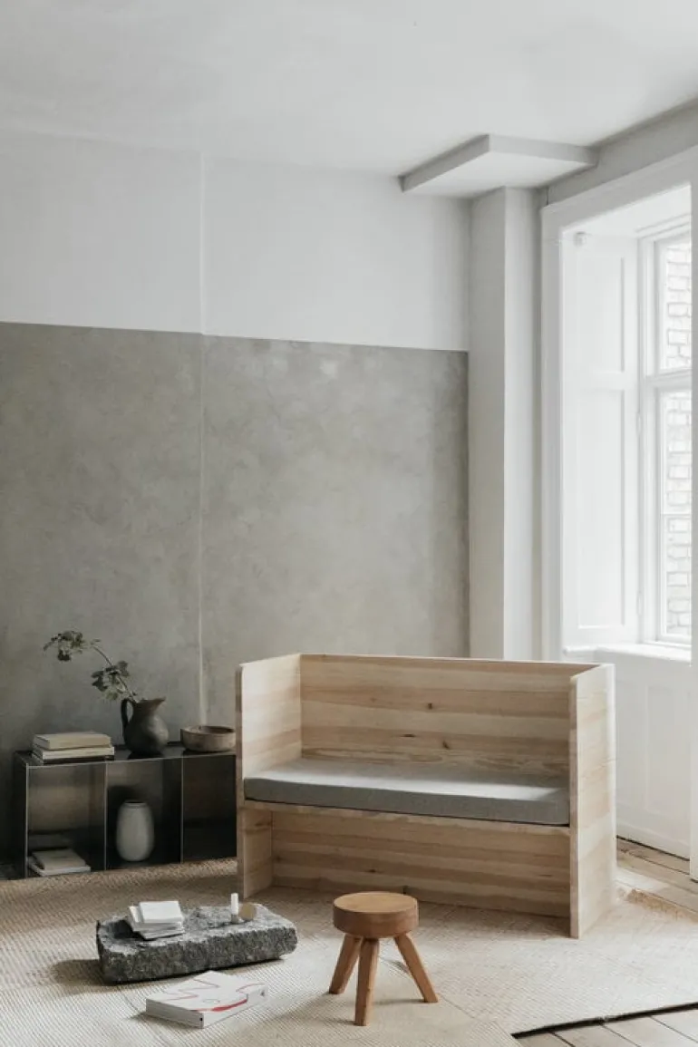 Frama AML stool, oiled pine