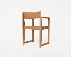 Frama Armrest Chair 01, warm brown birch