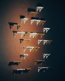 Frama Bracket shelf, small, warm brown pine