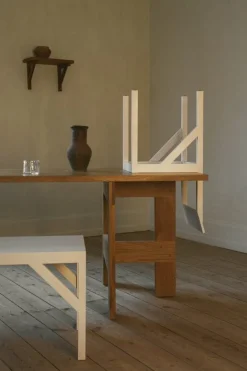 Frama Bracket shelf, small, warm brown pine