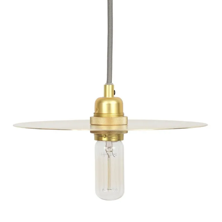 Frama Circle Shade M pendant, 25 cm, brass