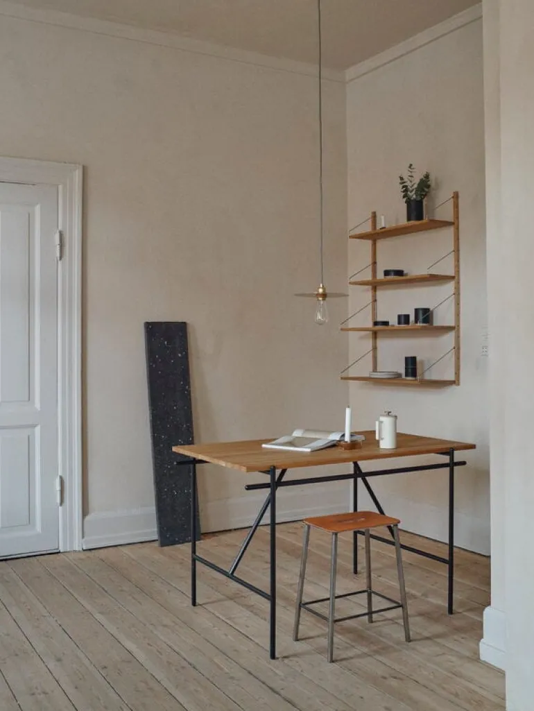 Frama Circle Shade M pendant, 25 cm, brass