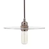 Frama Circle Shade M pendant, 25 cm, clear glass