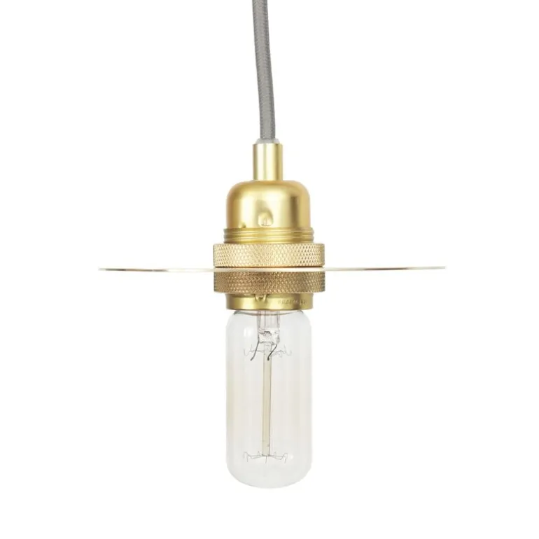 Frama Circle Shade S pendant, 15 cm, brass