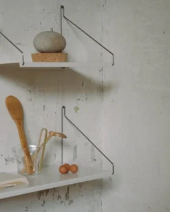 Frama D27 shelf, 60 cm, warm white steel