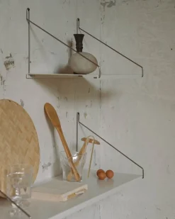 Frama D27 shelf, 60 cm, warm white steel